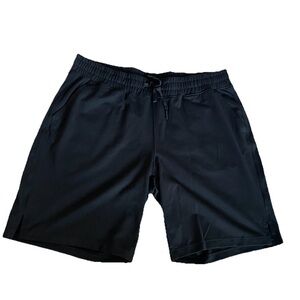 Mondetta Luxury Men's Size Large Black Athletic Pockets Performance Track Shorts